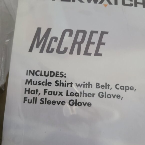 New Spirit Overwatch McCree Costume Size Child Medium 8-10 - Picture 4 of 6